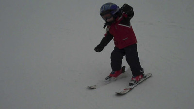 Skiing in Brighton, Utah